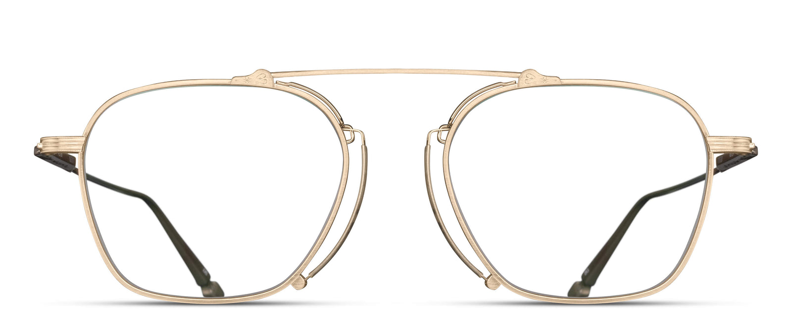 Matsuda Official | M3129 Rectangle Glasses - Hand Made in Japan