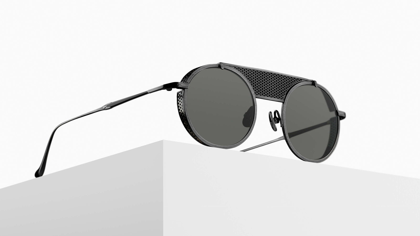 Matsuda Official | M3097 Round Sunglasses - Hand Made in Japan